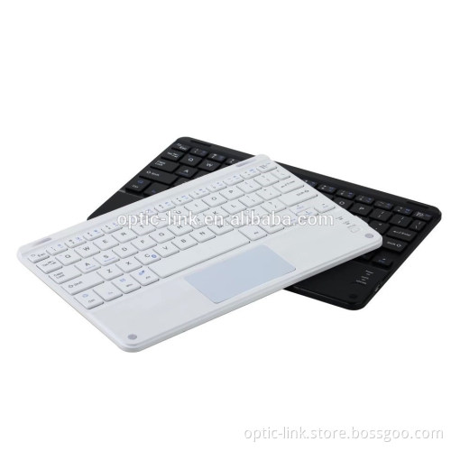 7-10 inch tablet pc Universal bluetooth keyboard with leather case for Android Win8 dual system with touch pad bluetooth 3.0